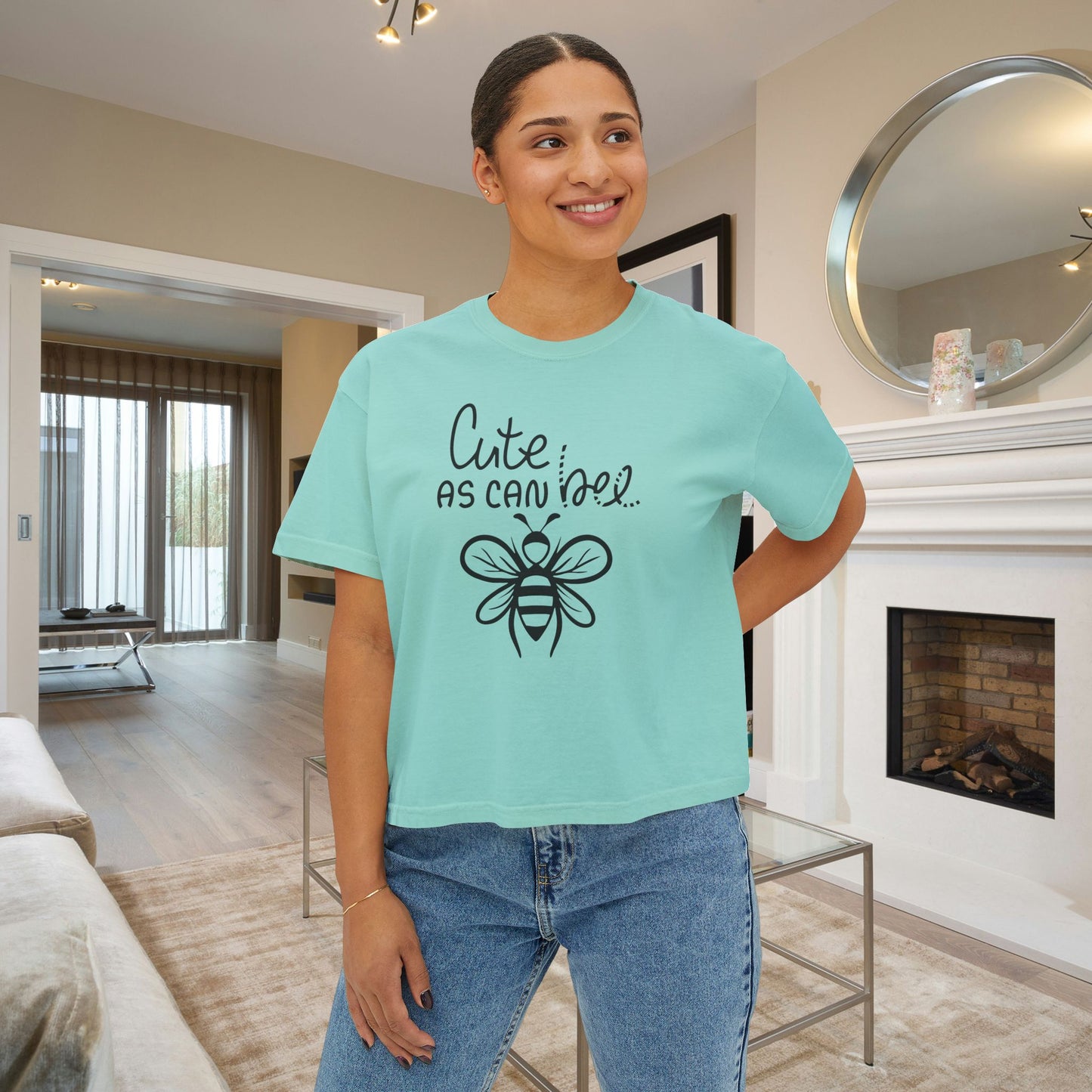 Cute As A Bee Women's Boxy Tee