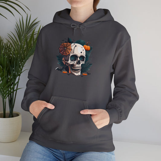 Colorful Skull Heavy Blend™ Hooded Sweatshirt