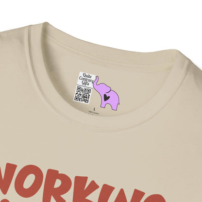 Working On My Dad Bod Adult T-shirt