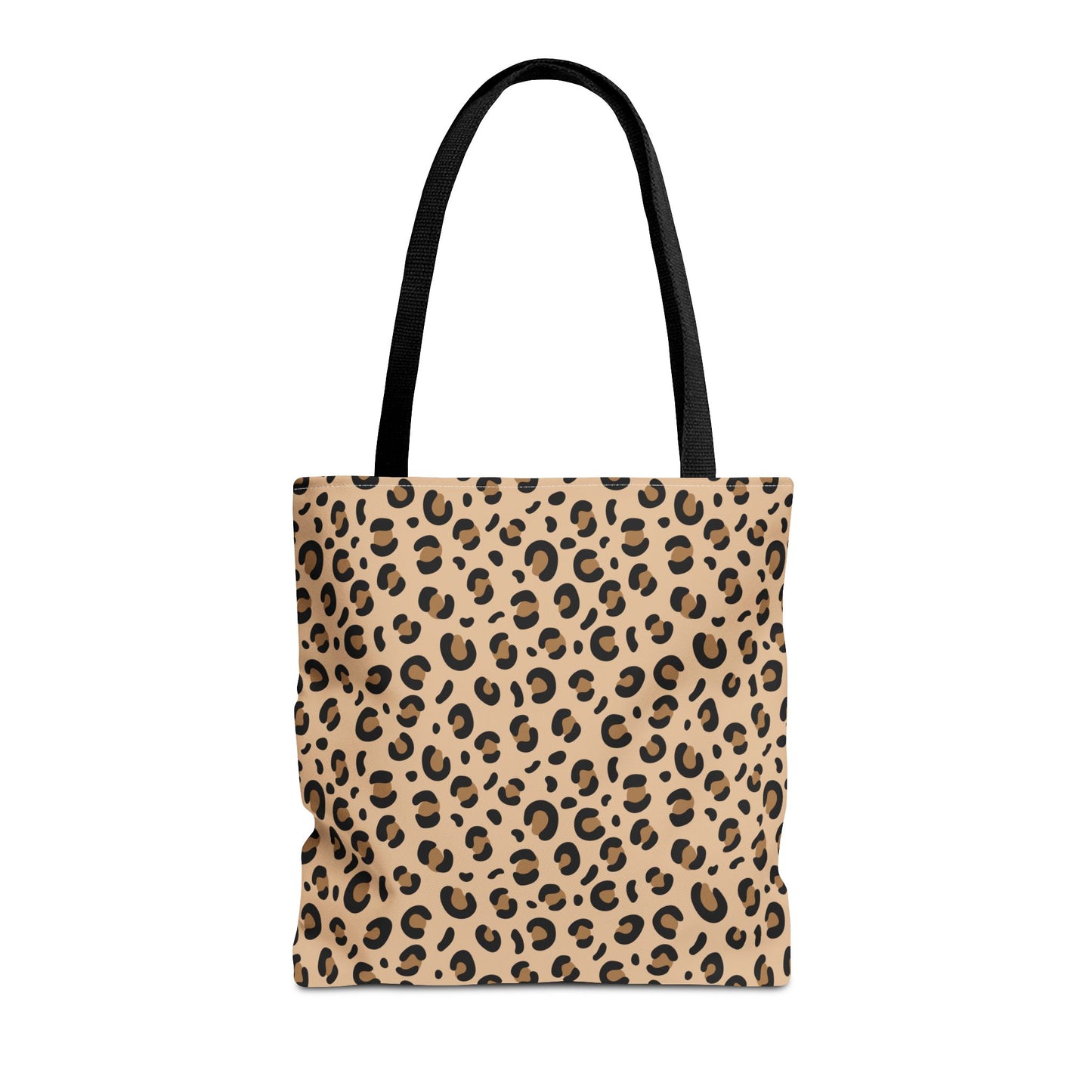 Cheetah Print Canvas Tote Bag