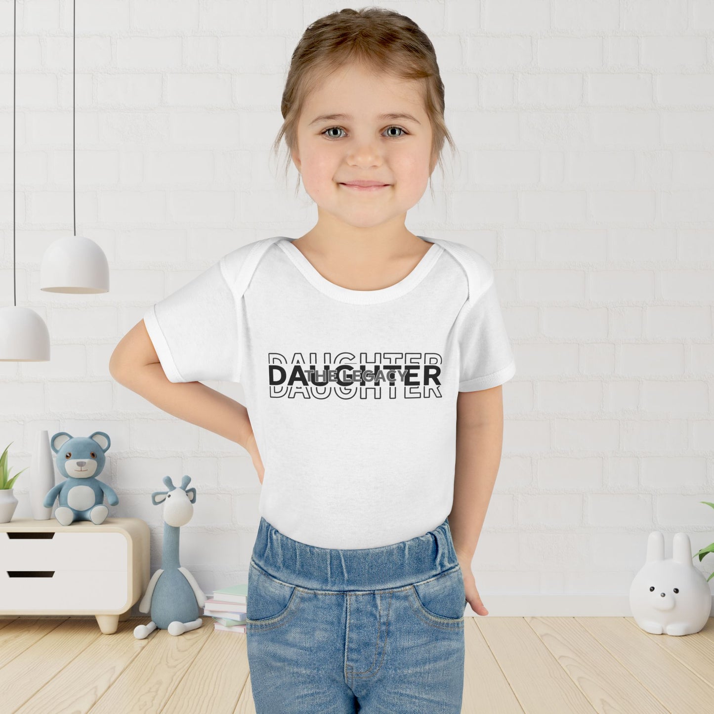 Daughter The Legacy Infant Baby Rib Bodysuit