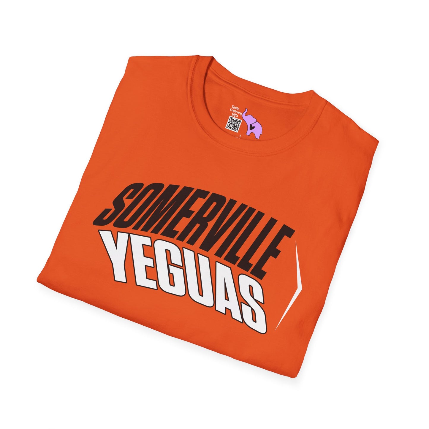 Somerville Yeguas (Angled) Adult T-shirt