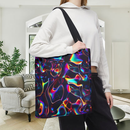 Holographic Mirage Canvas Tote Bag