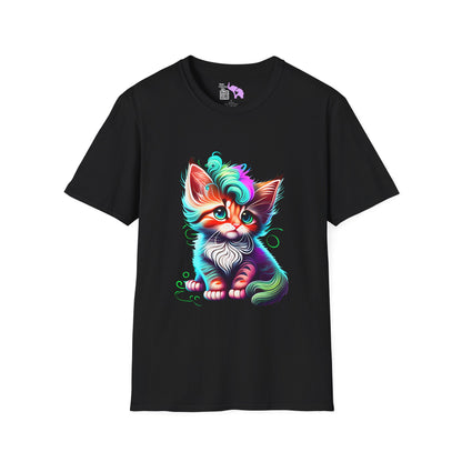 Cute Colorful Kitten 2 T-shirt