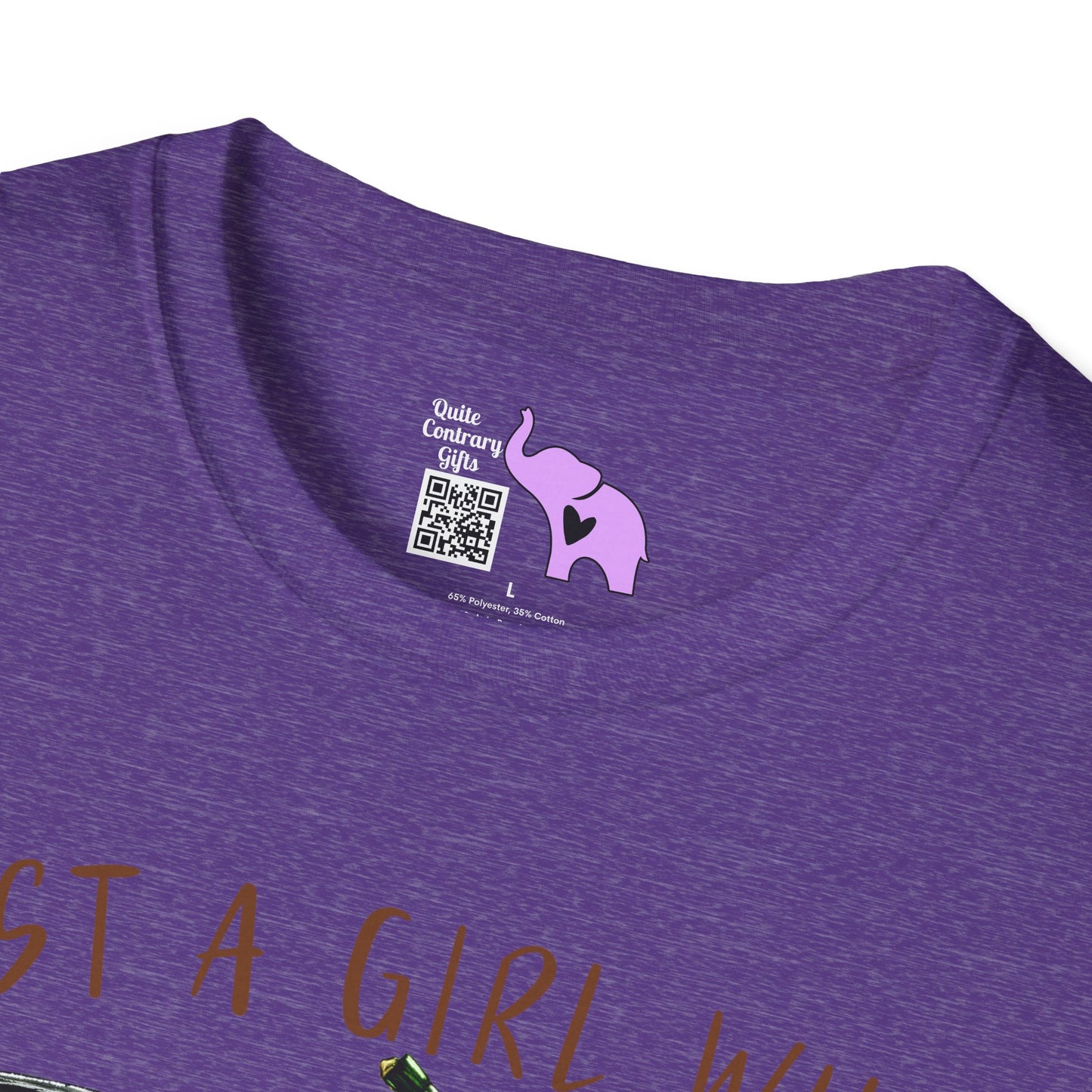 Just A Girl Who Loves Fall Adult T-shirt