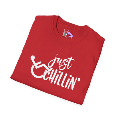Just Chillin' (Disabled) Adult T-shirt