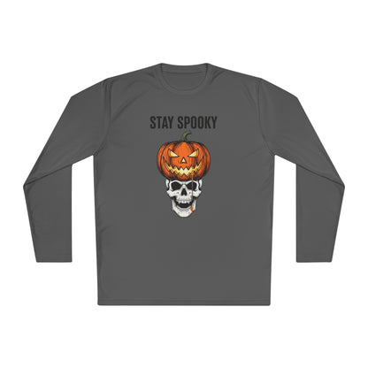 Stay Spooky (Pumpkin/Skull) Adult Long Sleeve Tee