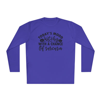 Today's Mood Witchy With A Side of Sarcasm Adult Long Sleeve Tee