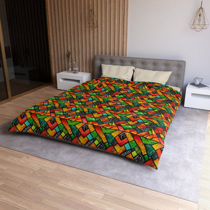 Unity Glow Microfiber Duvet Cover