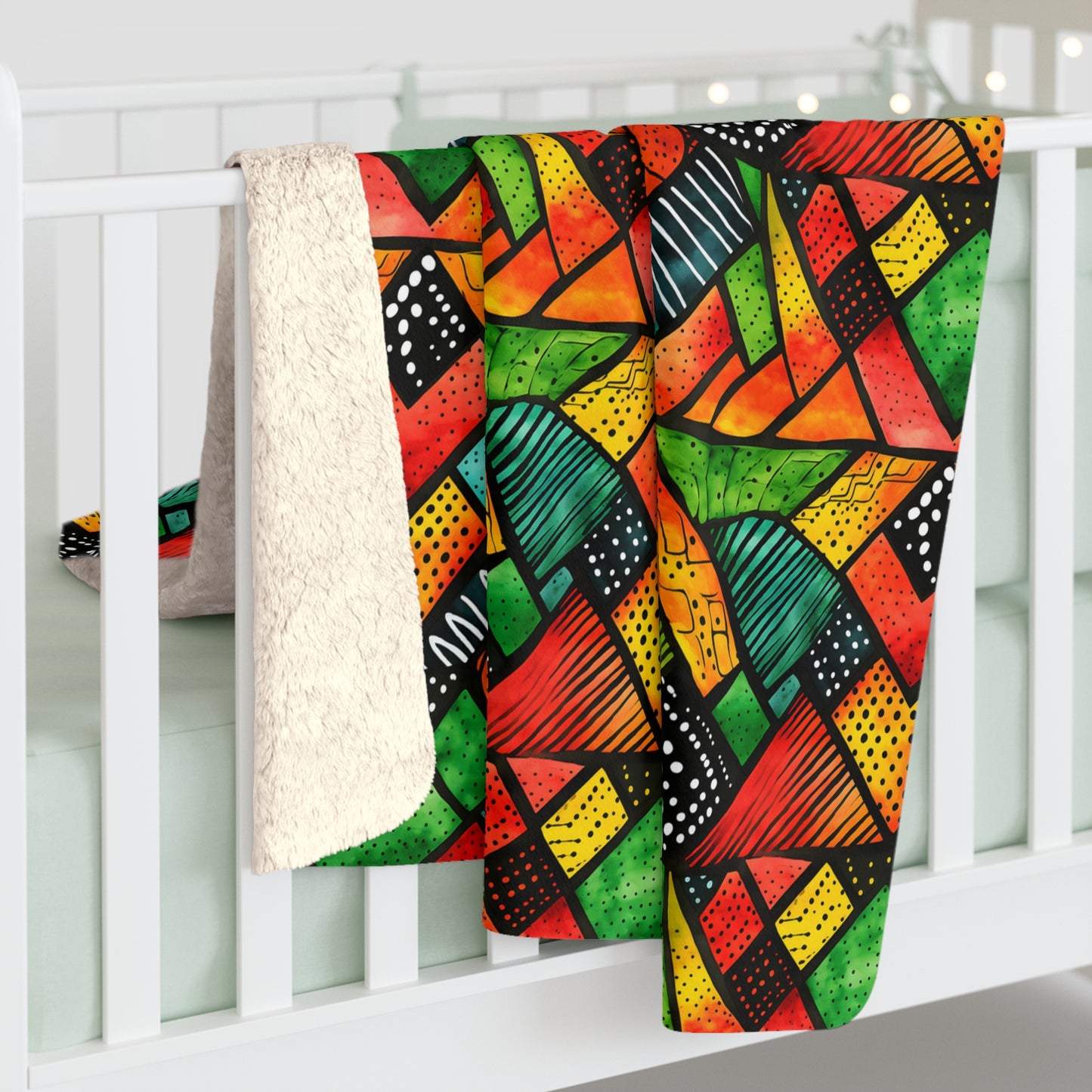 Unity Glow Sherpa Fleece Blanket