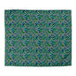 Warped Green Checkered Microfiber Duvet Cover