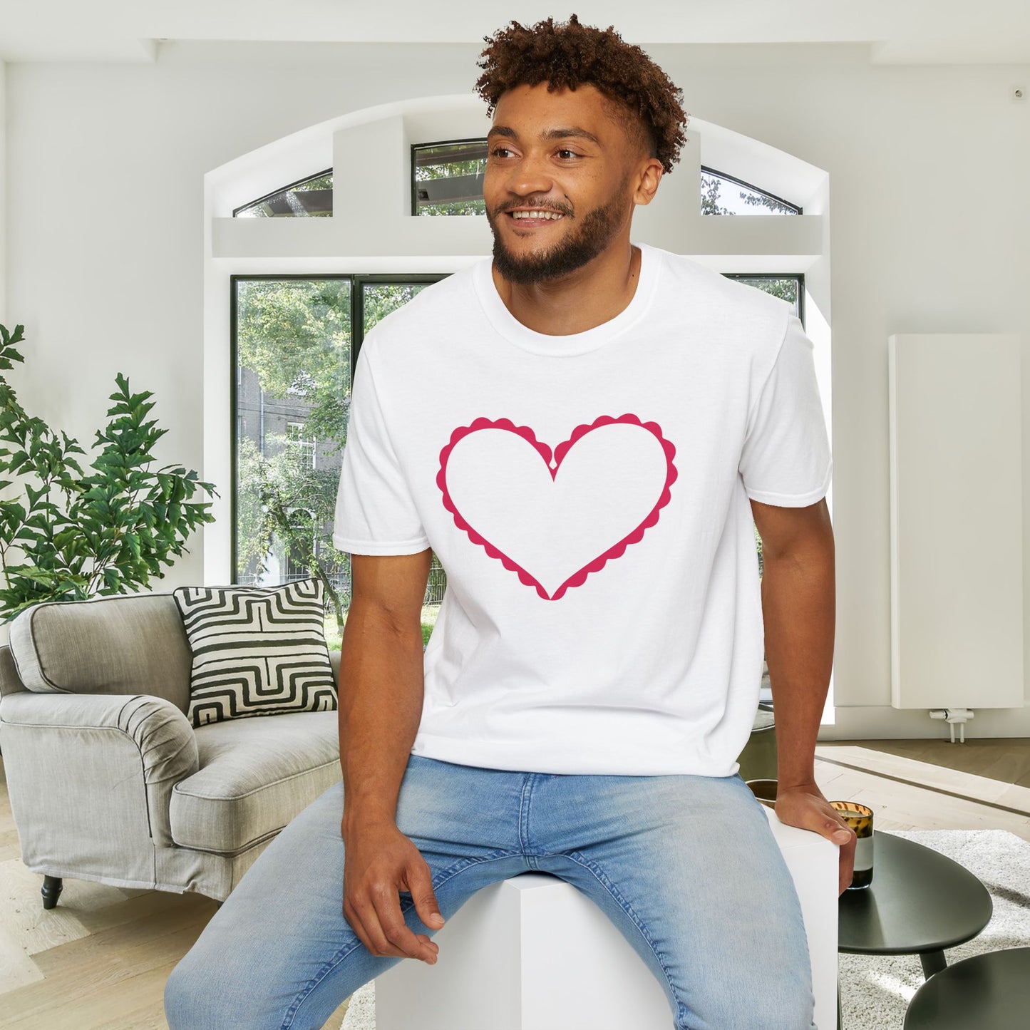 Heart 5 Adult Unisex Tshirt