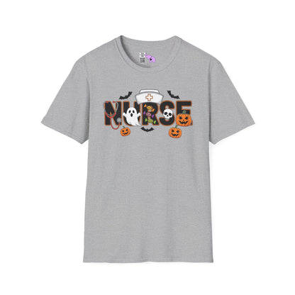 Fun Halloween Nurse Adult T-shirt