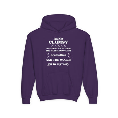 I'm Not Clumsy Youth Hoodie