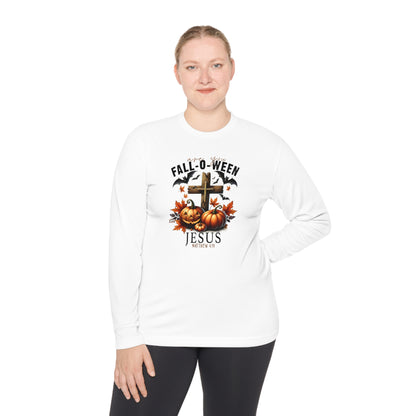 Are You Fall-O-Ween Jesus Lightweight Long Sleeve Tee