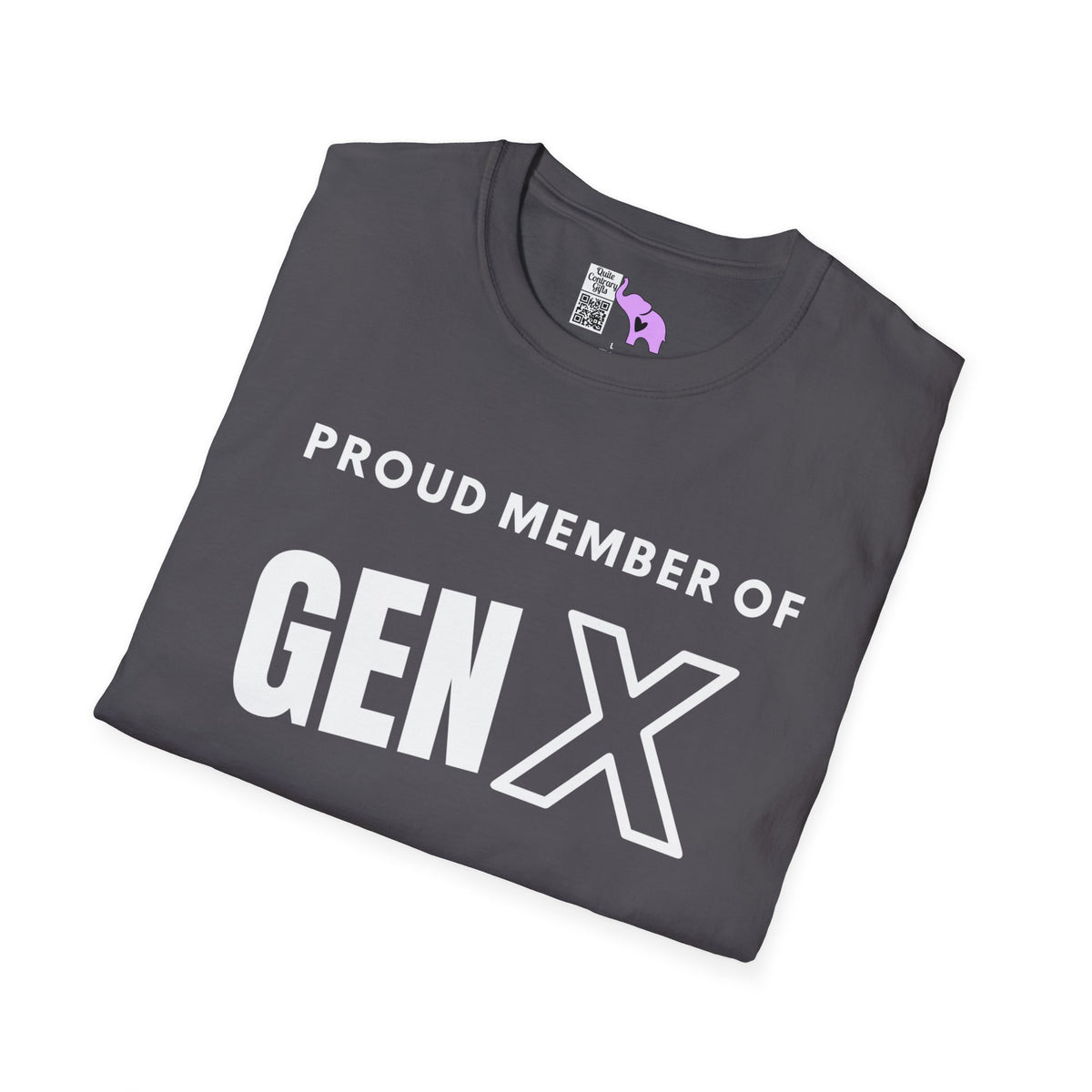 GenX All Attitude No Cares Adult T-shirt