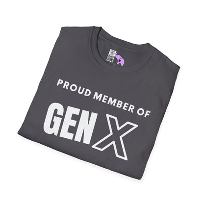 GenX All Attitude No Cares Adult T-shirt
