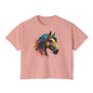 Colorful Horse Women's Boxy Tee
