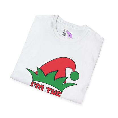 I'm The Boss Elf Adult T-shirt