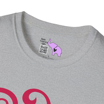 Double Hearts Adult T-shirt