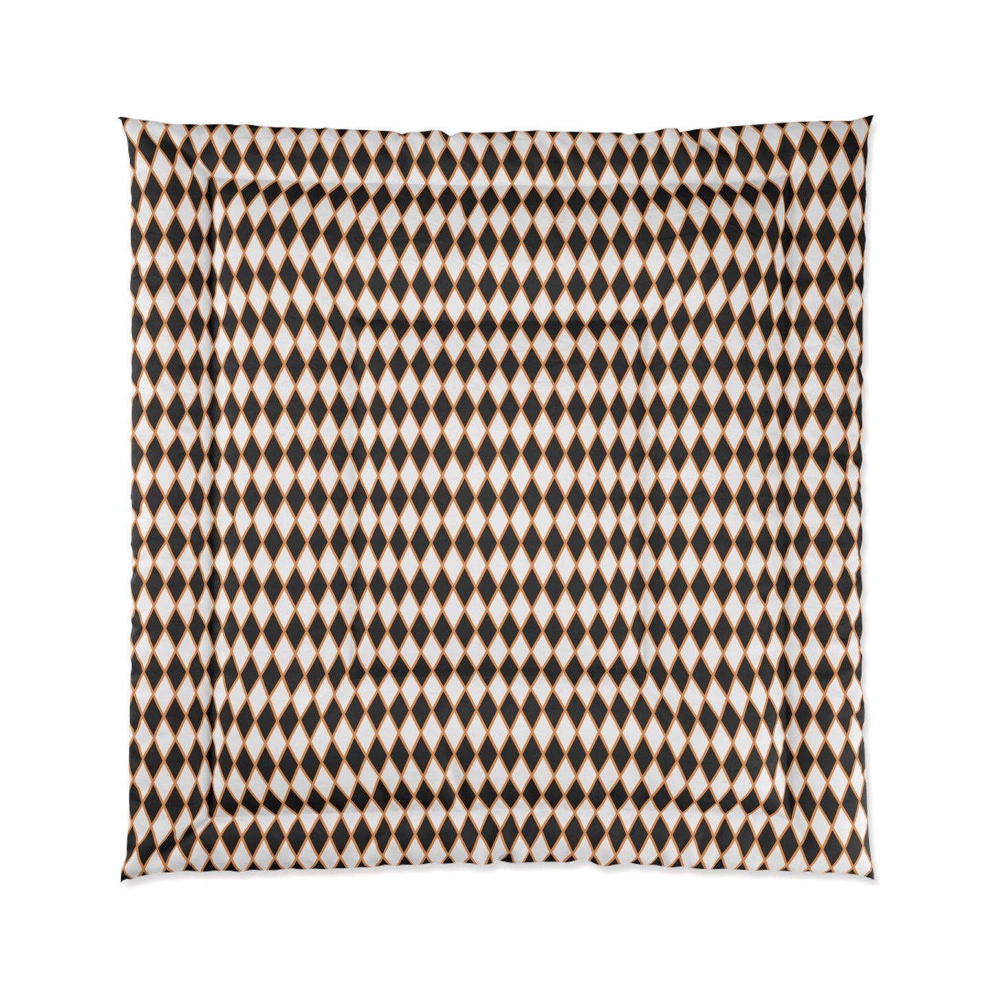 Midnight Ember Harlequin Comforter