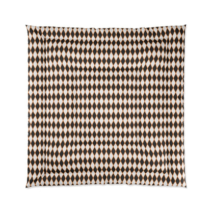 Midnight Ember Harlequin Comforter