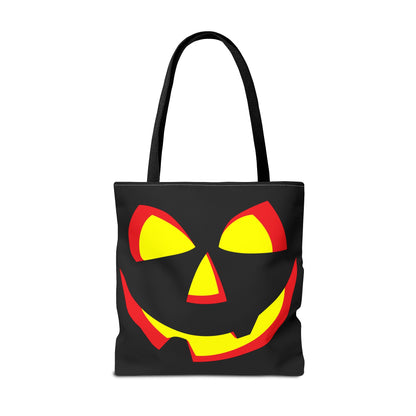 Jack O' Lantern Canvas Tote Bag