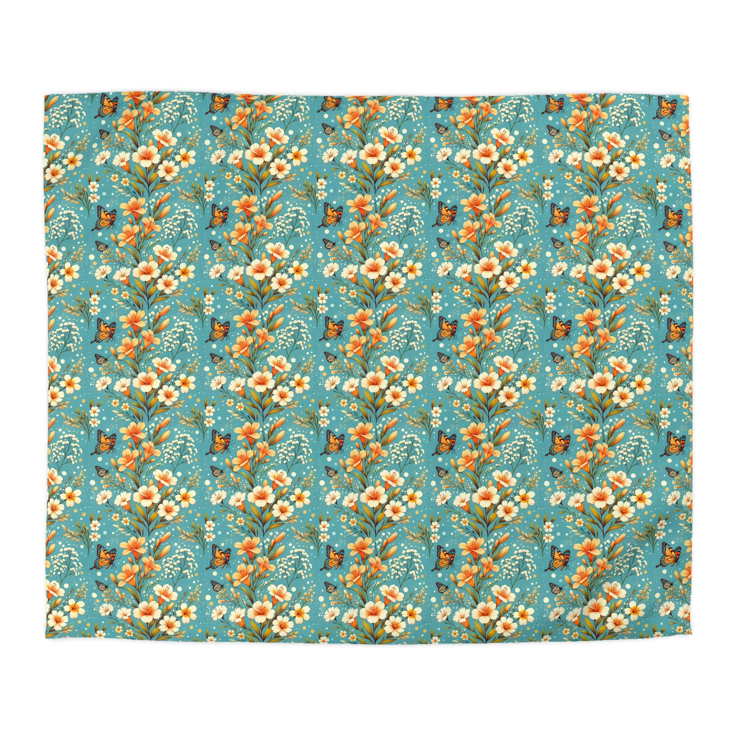 Petals & Wings Duvet Bedding Set