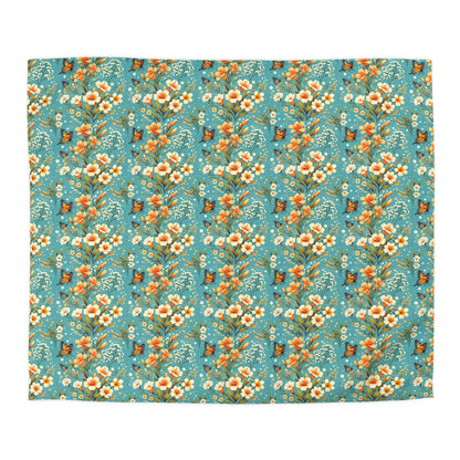 Petals & Wings Duvet Bedding Set