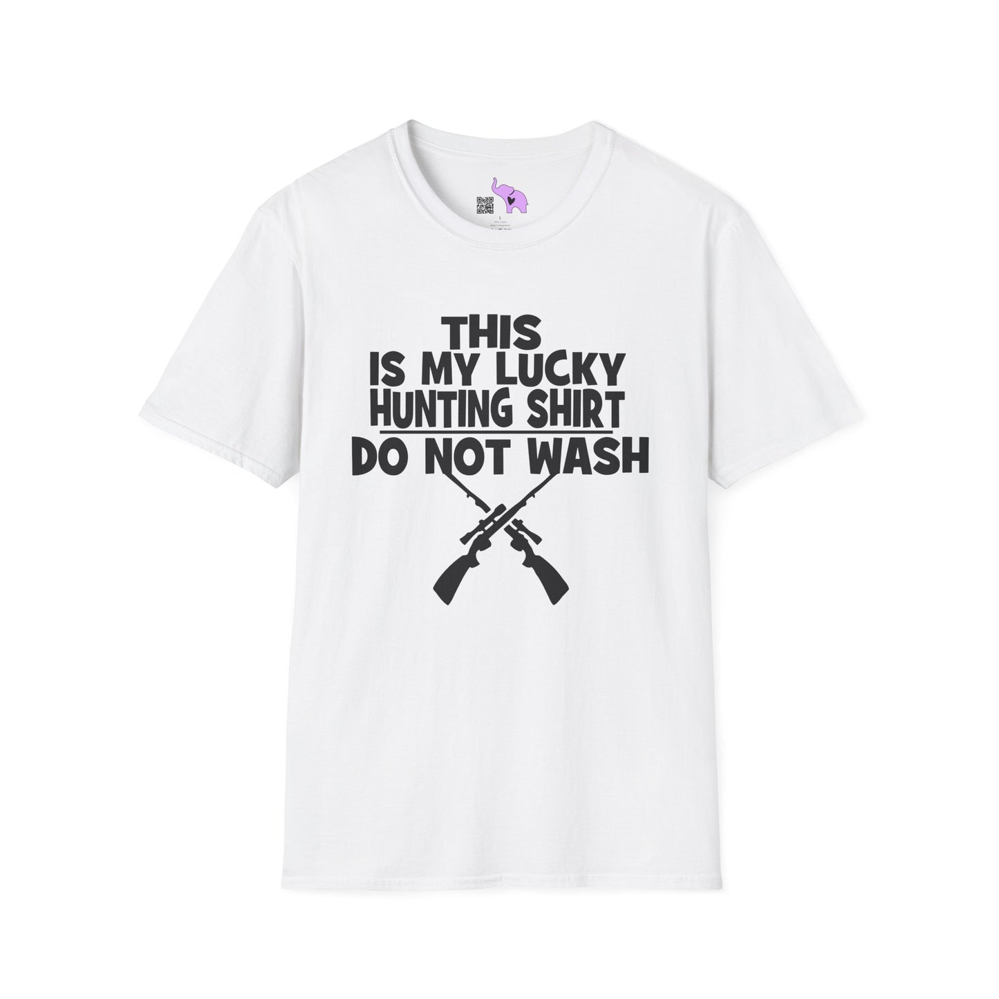 This Is My Lucky Hunting Shirt Do Not Wash Adult T-shirt