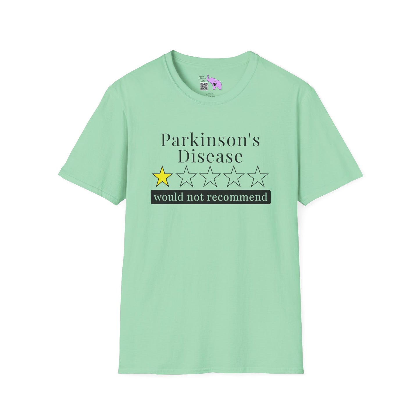 Parkinson's Disease 1 Star Would Not Recommend Adult T-shirt