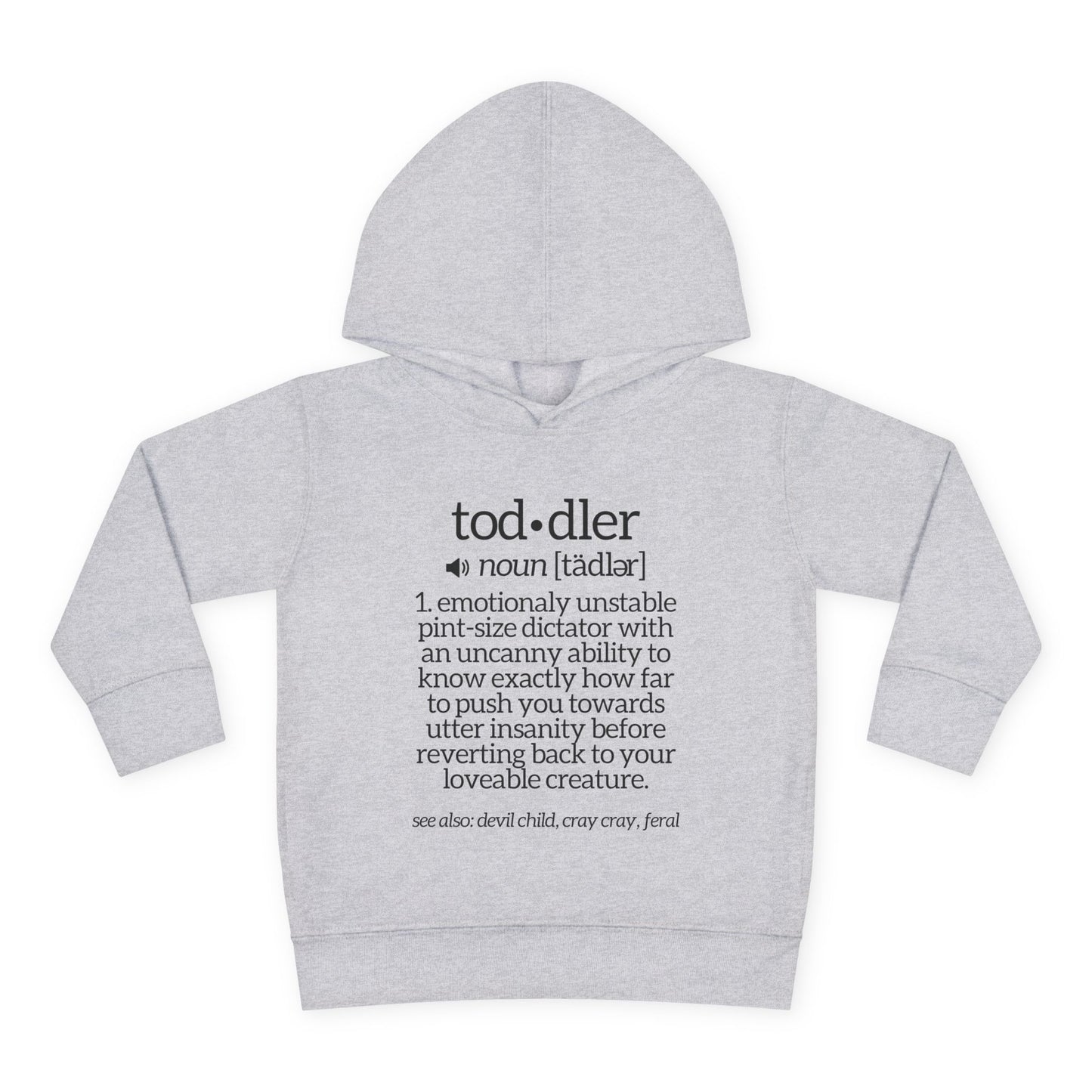 Toddler Definition Toddler Hoodie