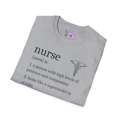 Nurse Definition Adult T-shirt