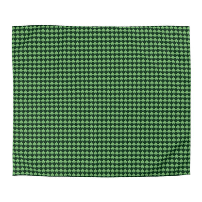 Diamond Bloom- Spruce & Sage Microfiber Duvet Cover