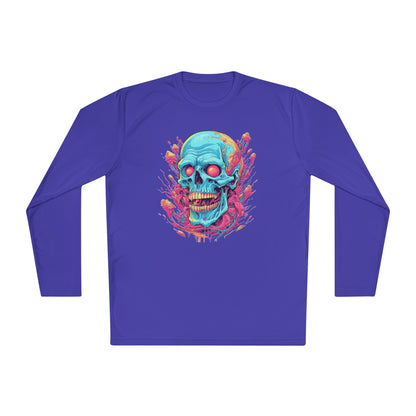 Psycho Skull Adult Long Sleeve Tee
