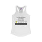 Generalized Anxiety Disorder 1 Star Would Not Recommend Women's Ideal Racerback Tank