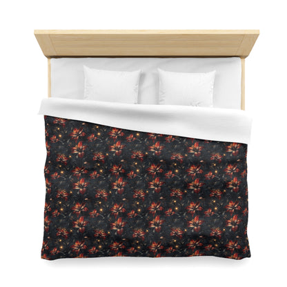 Fire Lilly Dreams Microfiber Duvet Cover