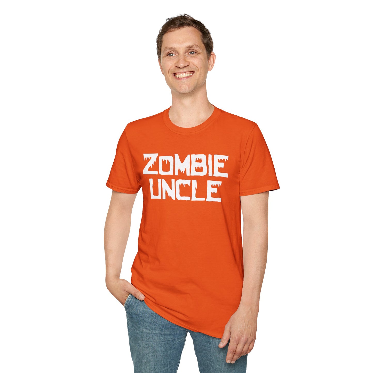 ""Zombie Uncle Adult T-shirt