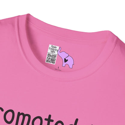 Promoted To Grandma 2027 Adult T-shirt