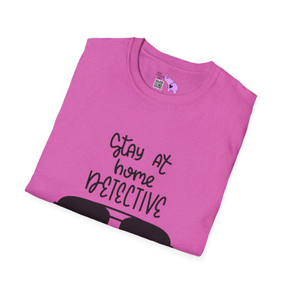 Stay At Home Detective Adult T-shirt