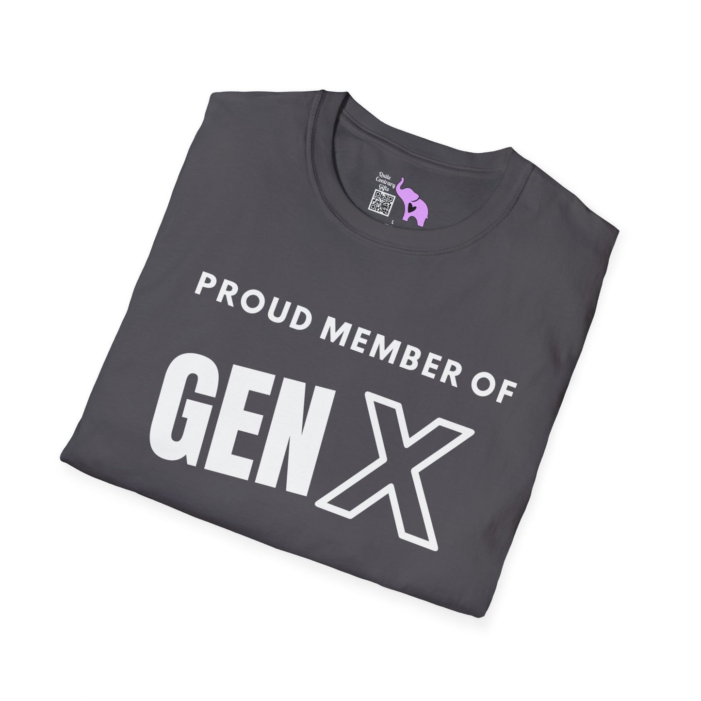 GenX All Attitude No Cares T-shirt