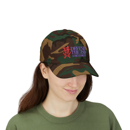 Defend The 2nd Amendment Embroidered Classic Dad Cap