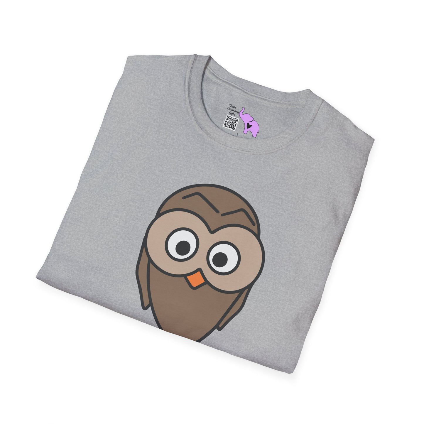 I Am Watching You (Owl) Adult T-shirt