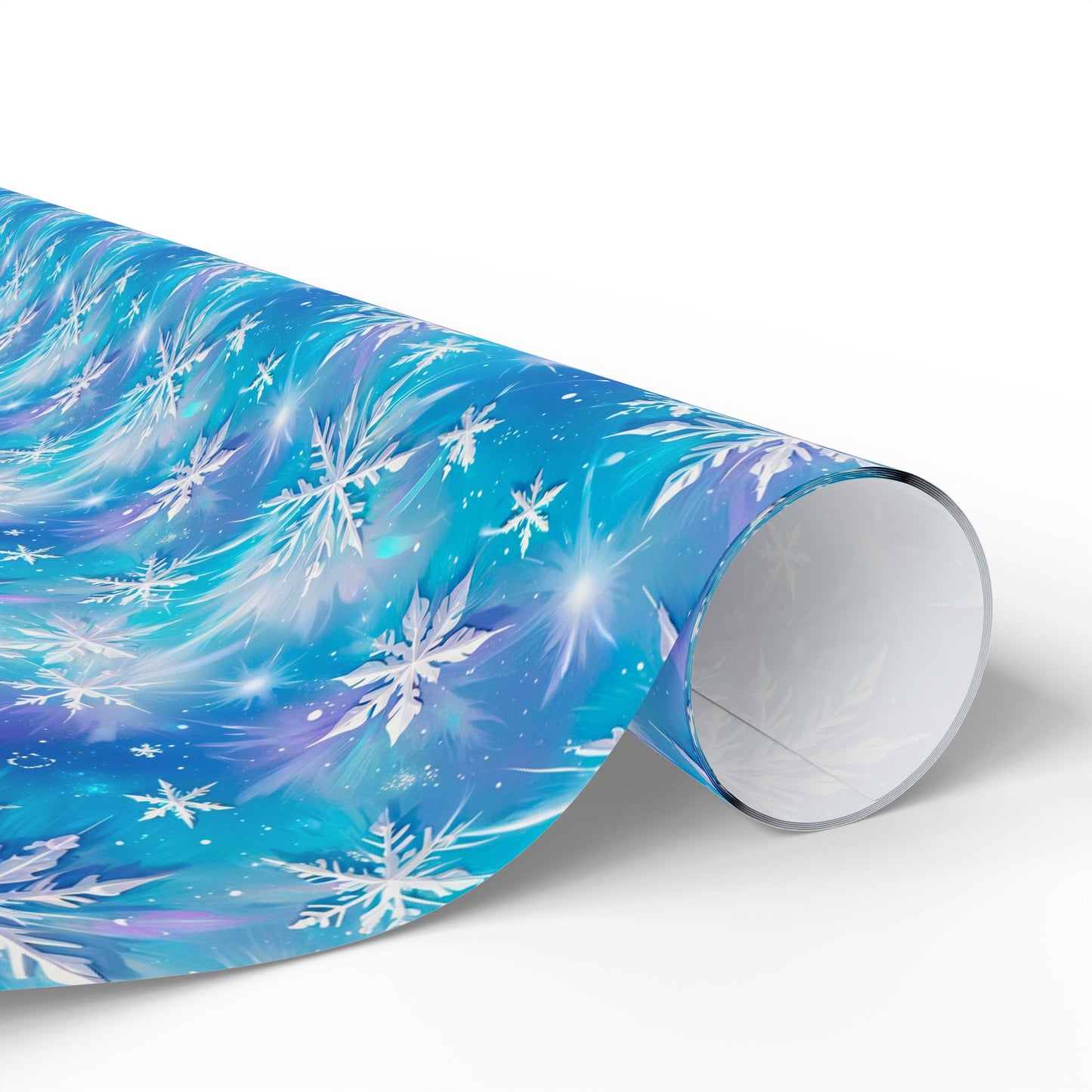 Frosted Elegance Wrapping Paper