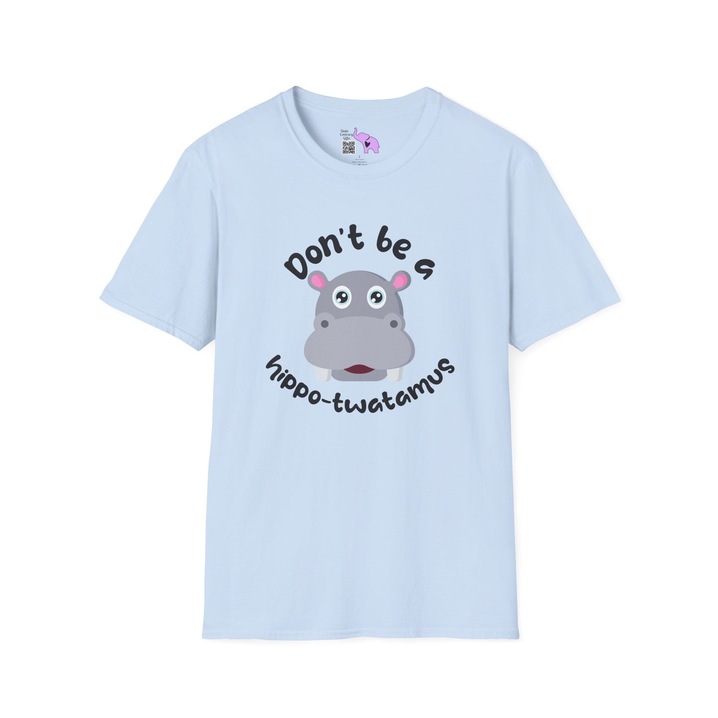 Don't Be A Hippo-twatamus Adult T-shirt