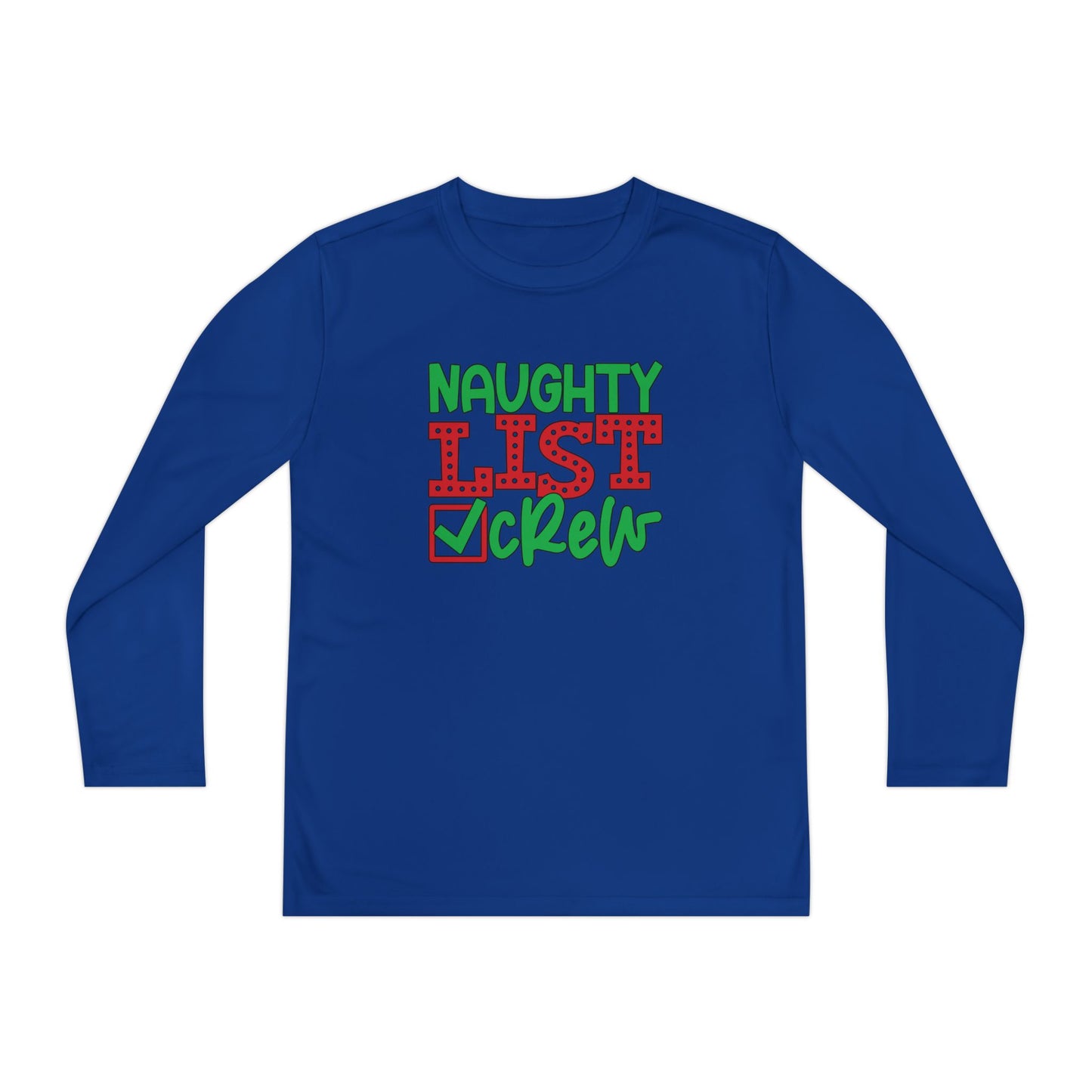 Naughty List Crew Youth Long Sleeve Tee
