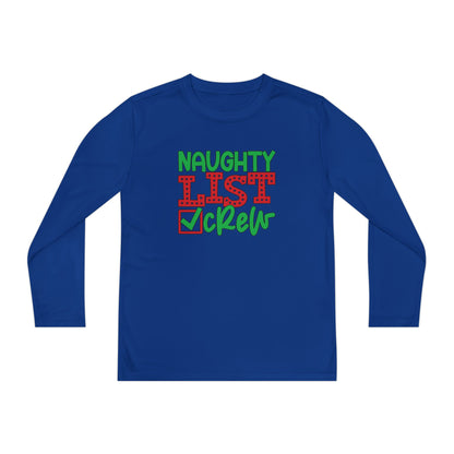 Naughty List Crew Youth Long Sleeve Tee