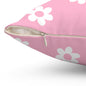 Pretty Petals & Dots Throw Pillow