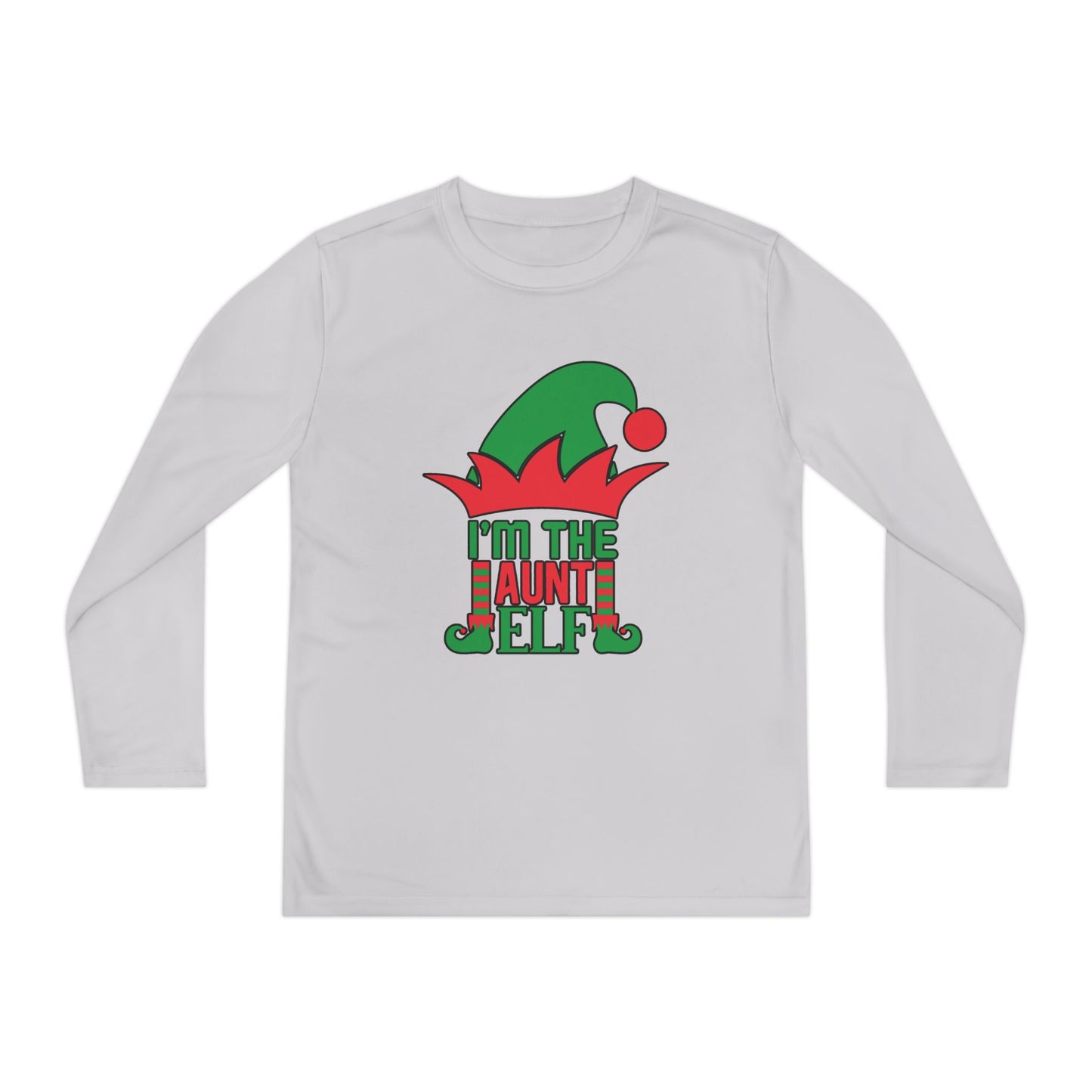 I'm The Aunt Elf Youth Long Sleeve Tee