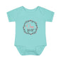 Pink Milestone Wreath Onesie-One Year